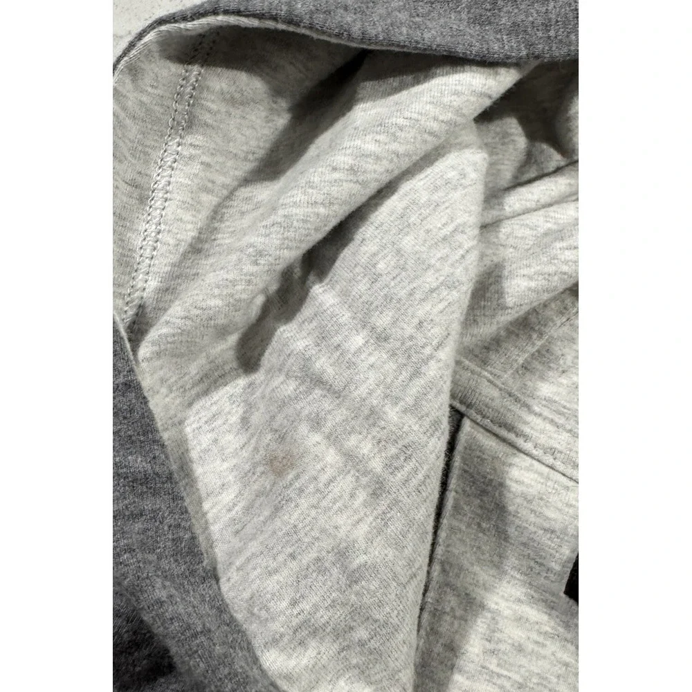 Banana Republic Hoodie Mens Large Gray Cozy Jersey Preppy Casual Sweatshirt